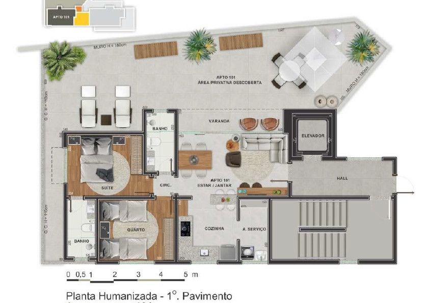 Apartamento, 145 m² - Foto 3